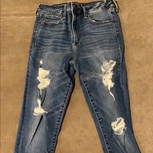 Abercrombie High Rise Super Skinny